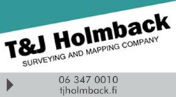 T & J Holmback Ab Oy logo